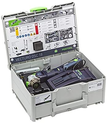 Festool OSC 18 HPC 4,0 EI-Set Accu-oscillerende VECTURO Multitool - 576593