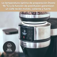 Severin KA4853 Filka Filter Koffiezetapparaat met Thermoskan Zwart/RVS - thumbnail