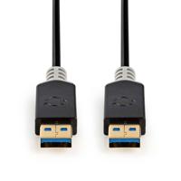 Nedis USB 3.2 Kabel A naar A 2 m - thumbnail