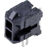 Molex 430450222 Male header, inbouw (standaard) Totaal aantal polen: 2 Rastermaat: 3 mm Inhoud: 1 stuk(s) Tray - thumbnail
