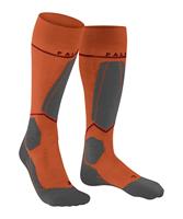 Falke SK4 Advanced Compression Light Skisok Heren Flash Orange 44-45 - thumbnail