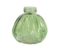 Fles met ribbel Bos groen - thumbnail