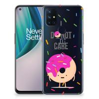 OnePlus Nord N10 5G | Siliconen Case | Donut Roze - thumbnail