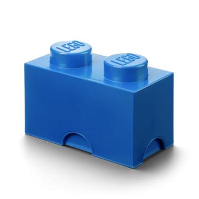 Room Copenhagen LEGO Storage Brick 2 Blauw opbergdoos Room Copenhagen LEGO Storage Brick 2 Blauw opbergdoos