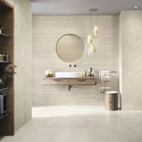 Wandtegel Larchwood Maple 40x120 cm Creme Baldocer - thumbnail