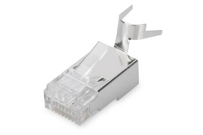 Digitus AK-219604 CAT 6A RJ45 modulaire stekker, afgeschermd AK-219604 Stekker, recht Aantal polen (sensoren) 8P8C 1 stuk(s)