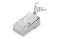 Digitus AK-219604 CAT 6A RJ45 modulaire stekker, afgeschermd AK-219604 Stekker, recht Aantal polen (sensoren) 8P8C 1 stuk(s) - thumbnail