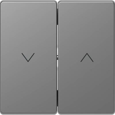 Merten MEG3855-6036 Wisselschakelaar Afdekking System Design RVS 1 stuk(s)