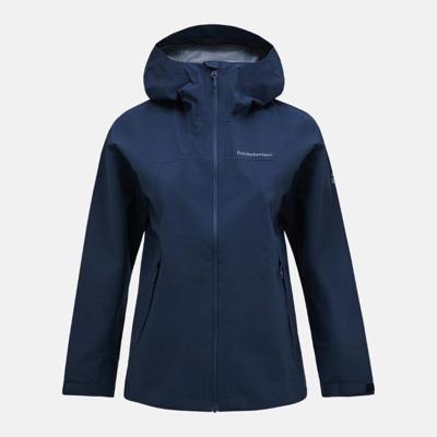 Peak Performance Trail Hipe Regenjas Dames Blue Shadow L