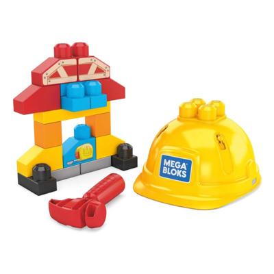 Otto Simon Fisher price - mega bloks bouwhelm met 20 bouwonderdelen