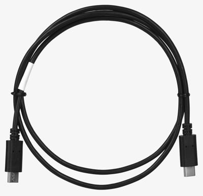 LANBERG USB-kabel 3.1 A USB type C 1 m, zwart CA-CM-10CU-0010-BK
