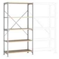 Manuflex RB2114 Magazijnstelling basismodule (b x h x d) 1030 x 2000 x 800 mm Hout - thumbnail