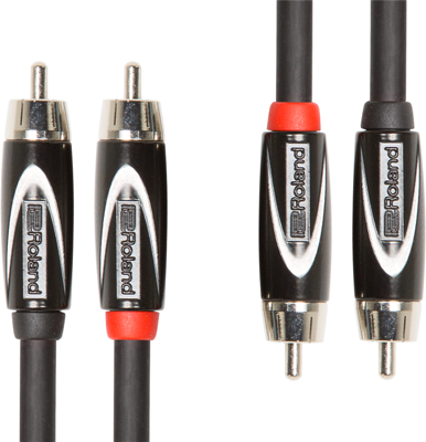 Roland RCC-5-2R2R instrumentenkabel 2x RCA - 2x RCA 1.5 meter