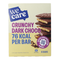 Lower kcal/carb bars crunchy dark choco 102 Gram - thumbnail