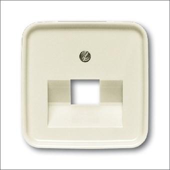 Busch-Jaeger inzetplaat voor UAE datadoos 1-voudig creme 1803-212