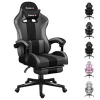 HUZARO FORCE 4.7 GRIJS MESH GAMING STOEL - thumbnail