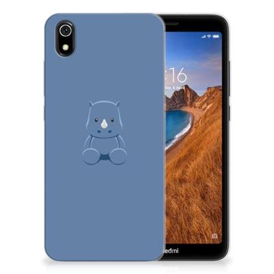 Xiaomi Redmi 7A Telefoonhoesje met Naam Baby Rhino Xiaomi Redmi 7A Telefoonhoesje met Naam Baby Rhino