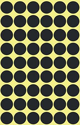 Etiket az 3140 rond 12mm zwart 270stuks