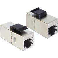 DeLOCK Keystone Module RJ45 female > RJ45 female Cat.5e compact - thumbnail