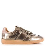 DWRS label POONA taupe cipra metallic Leer Dames - thumbnail