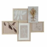 Fotolijsten DKD Home Decor 53 x 2,4 x 39,5 cm Kristal Natuurlijk Shabby Chic - thumbnail