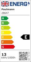 Paulmann 28647 LED-lamp Energielabel E (A - G) E27 12.5 W Warmwit (Ø x h) 70 mm x 126 mm 1 stuk(s) - thumbnail