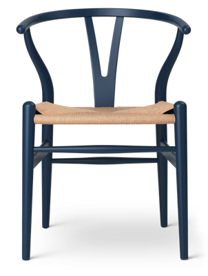 Carl Hansen & Søn CH24 Wishbone Stoel - Colours Steel Blue