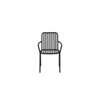 Nohr Tuinstoel 'Moncia' kleur Zwart - thumbnail