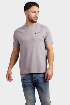 EA7 Emporio Armani Ventus7 Logo Shirt Heren Grijs - Maat S - Kleur: Grijs | Soccerfanshop