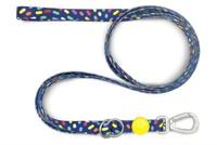 MORSO HONDENRIEM VERSTELBAAR GERECYCLED COLOR INVADERS PAARS 75-230X1,5 CM 1-4 KG - thumbnail