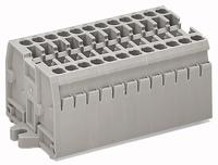 WAGO 869-106 Doorgangsklem Veerklem Grijs 50 stuk(s) - thumbnail