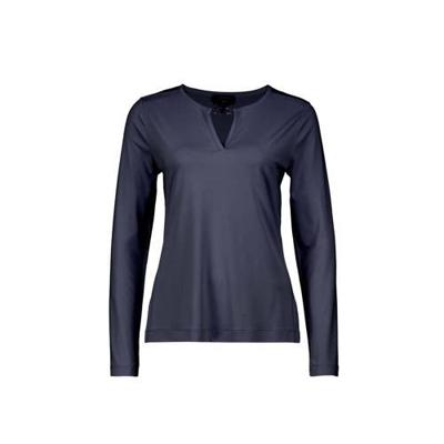 Claudia Sträter top donkerblauw