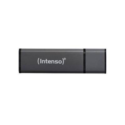 Intenso Alu Line USB-stick 16 GB Antraciet 3521471 USB-A 2.0 Intenso Alu Line USB-stick 16 GB Antraciet 3521471 USB-A 2.0