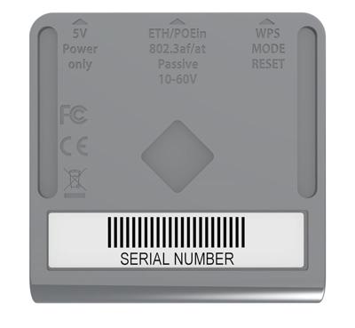 Mikrotik mAP lite WLAN toegangspunt Power over Ethernet (PoE) Wit