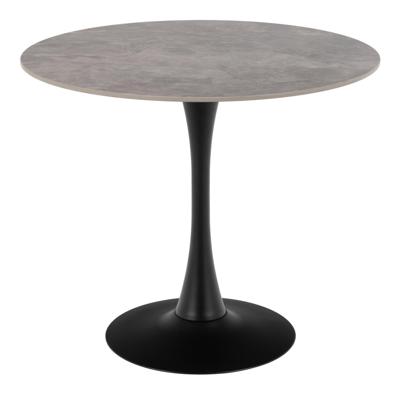 Bendt Ronde Bistrotafel 'Tempest' Keramiek met marmerlook, 90cm, kleur Grijs Bendt Ronde Bistrotafel 'Tempest' Keramiek met marmerlook, 90cm, kleur Grijs