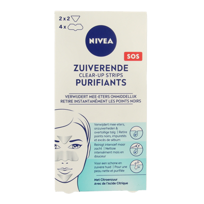 Nivea Visage clearup strips 6 Stuks Nivea Visage clearup strips 6 Stuks
