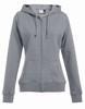 Promodoro E5181 Women´s Hoody Jacket 80/20 - Sports Grey (Heather) - XL