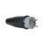 Showtec rubber schuko connector male 230V/240V grijs - thumbnail
