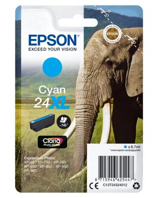 Epson C13T24324022 8.7ml 740pagina's Blauw inktcartridge