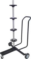 HP velgenboom tire trolley -285mm m. parking brake - thumbnail