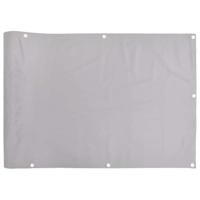 VidaXL Balkonscherm 1000x120 cm pvc grijs - thumbnail