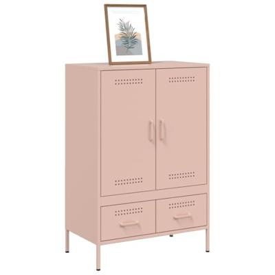 Hoge kast 68x39x101,5 cm koudgewalst staal roze Hoge kast 68x39x101,5 cm koudgewalst staal roze