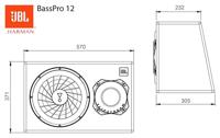 JBL BassPro 12 - 450 Watt Actieve Subwoofer - thumbnail
