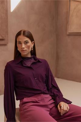 Reagan lace top - blackberry - 13362