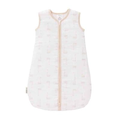 Fresk slaapzak muslin 2-laags Swan pale peach Maat