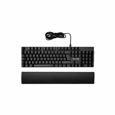 Mechanisch gamingtoetsenbord - THE G-LAB - KEYZ -CARBON -EX/FR - Achtergrondverlichting - Blauwe schakelaar - Polssteun - FR Mechanisch gamingtoetsenbord - THE G-LAB - KEYZ -CARBON -EX/FR - Achtergrondverlichting - Blauwe schakelaar - Polssteun - FR