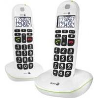 Doro PhoneEasy 110 - Duo DECT telefoon - Wit - thumbnail
