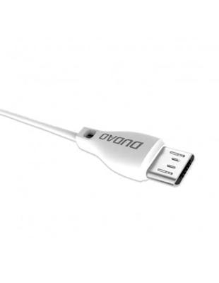 Dudao USB naar Micro USB oplader - Oplaadkabel - Datakabel - 1 Meter - Wit Dudao USB naar Micro USB oplader - Oplaadkabel - Datakabel - 1 Meter - Wit