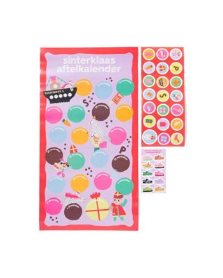 HEMA Aftelkalender schoenzetten