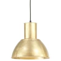 VidaXL Hanglamp rond 25 w e27 28,5 cm messingkleurig - thumbnail